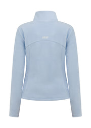 Lorna Jane Amy Polar Fleece Zip Through Jacket - Petal Blue