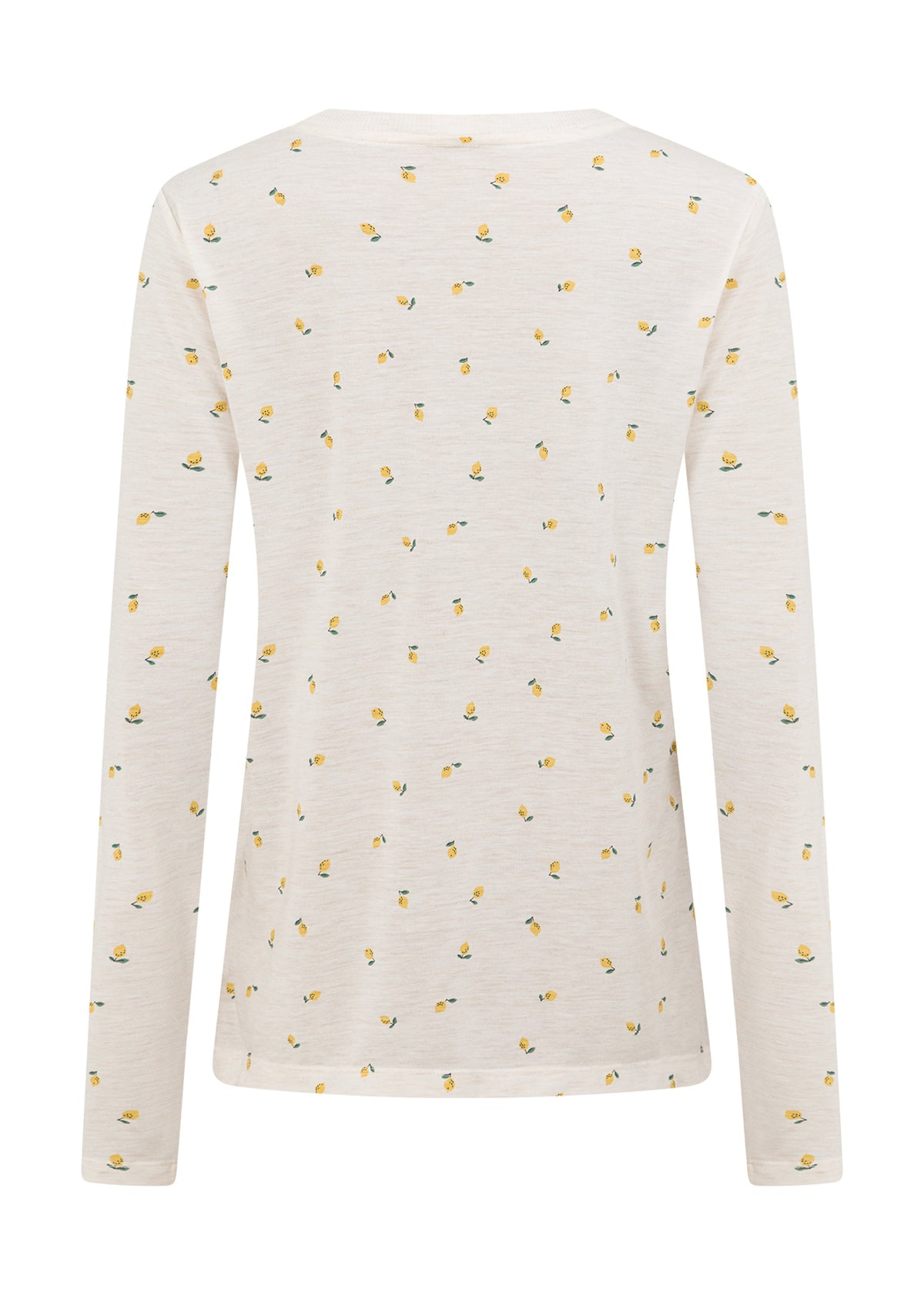 Lorna Jane Sweet Citrus Long Sleeve Lounge T-Shirt - Sweet Citrus Print