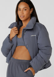 Lorna Jane Movement Puffer Jacket - Shadow