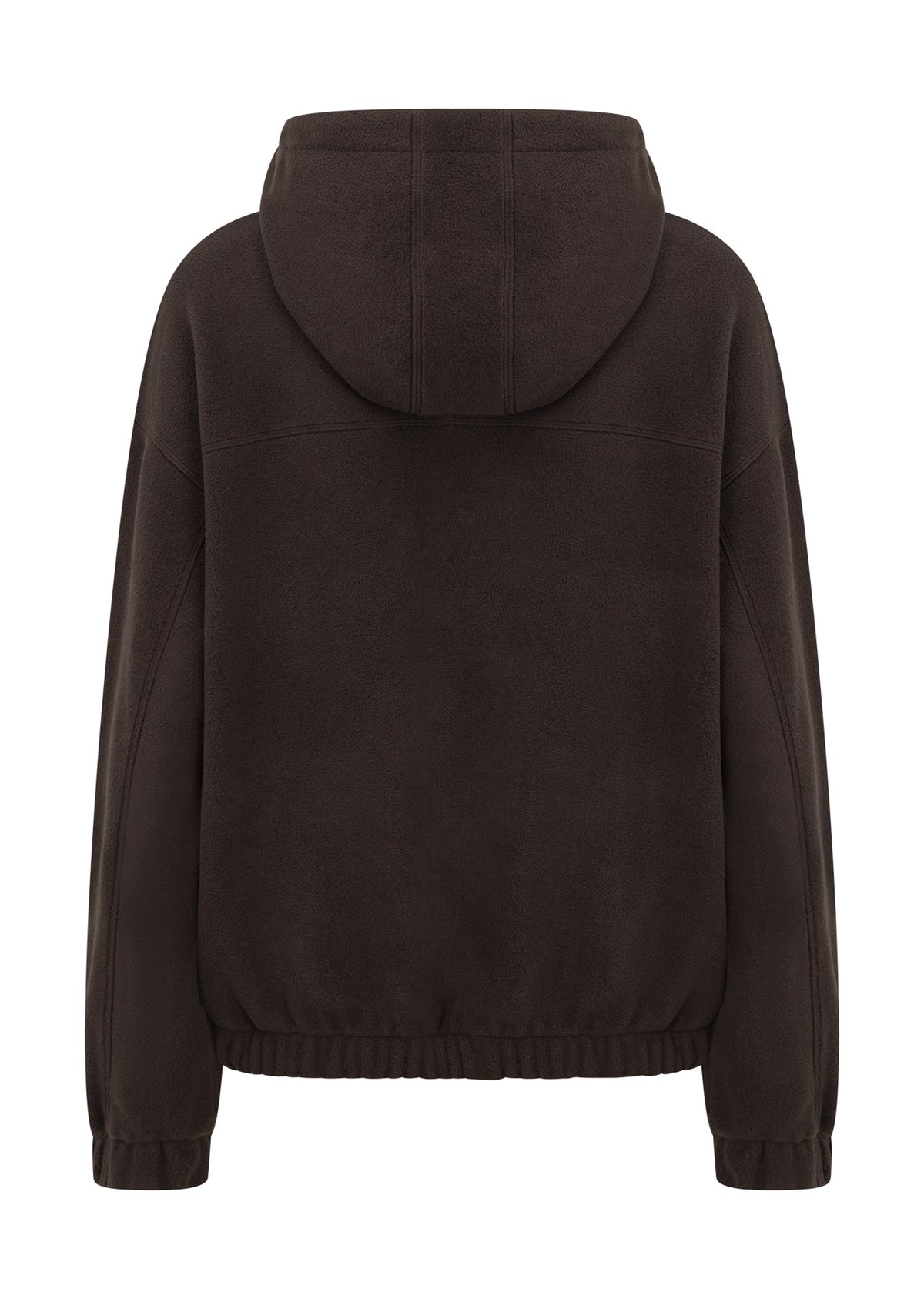 Lorna Jane Nova Polar Fleece Quarter Zip Hoodie - Volcano