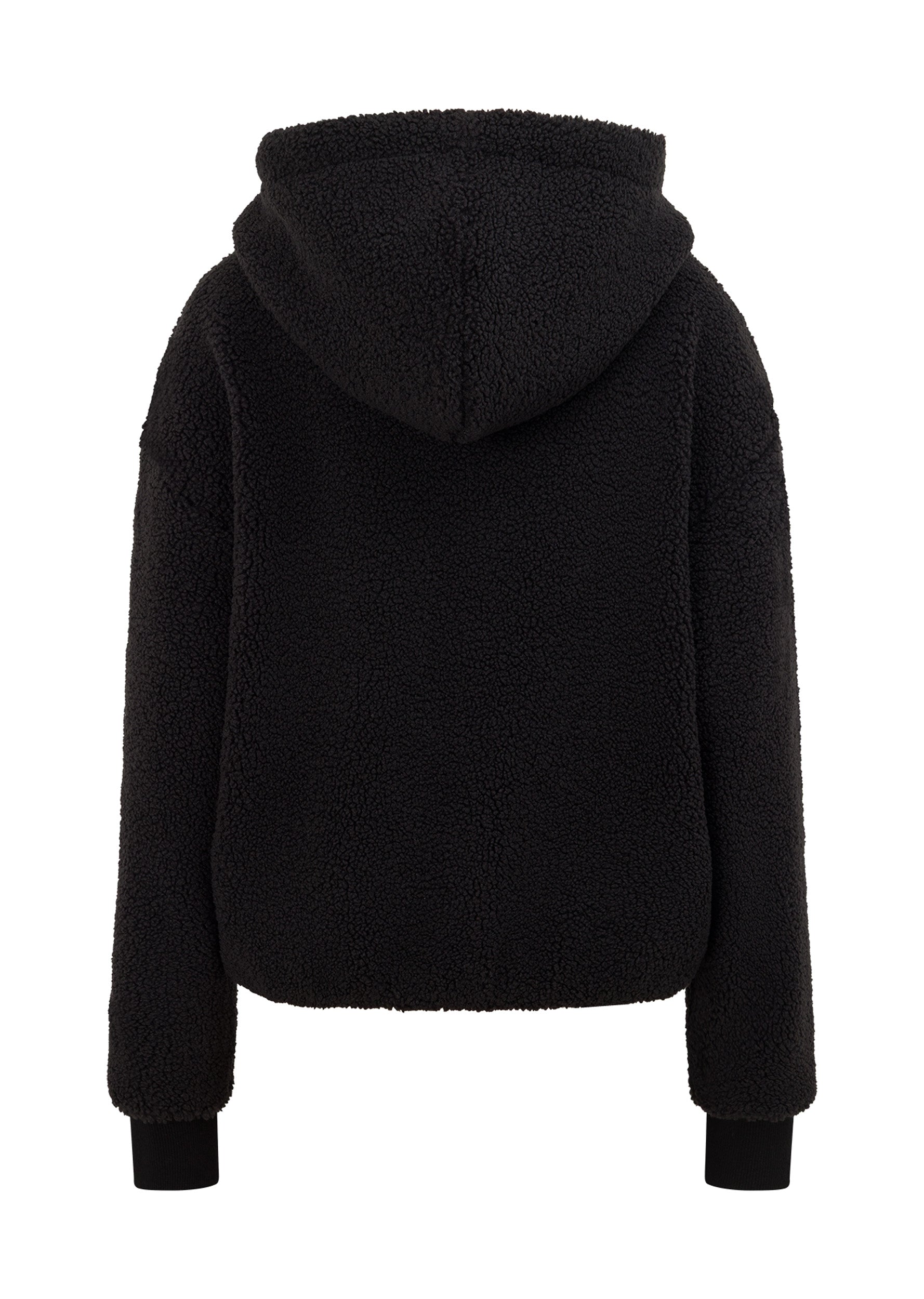 Lorna Jane Field Teddy Zip Through Hoodie - Black