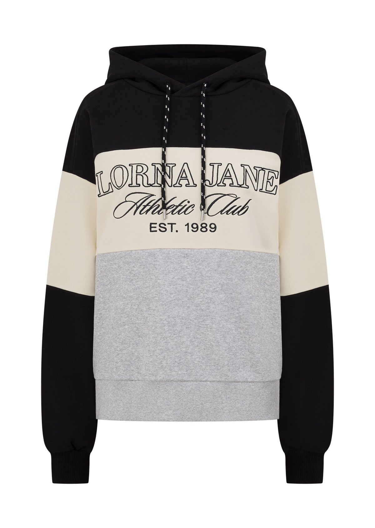 Lorna Jane Luxe Athletics Hoodie - Black Multi