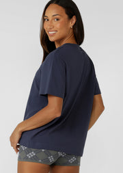 Lorna Jane Edition T-Shirt - Platinum Navy