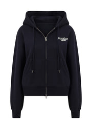 Lorna Jane Sport Mode Zip Through Hoodie - Midnight Blue