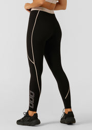 Lorna Jane Break Line Full Length Leggings - Black