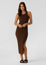Lorna Jane On The Move Maxi Dress - Espresso