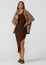 Lorna Jane On The Move Maxi Dress - Espresso