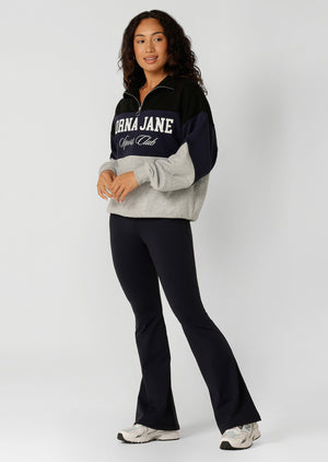 Lorna Jane Heritage Iconic Quarter Zip Sweat - Multi
