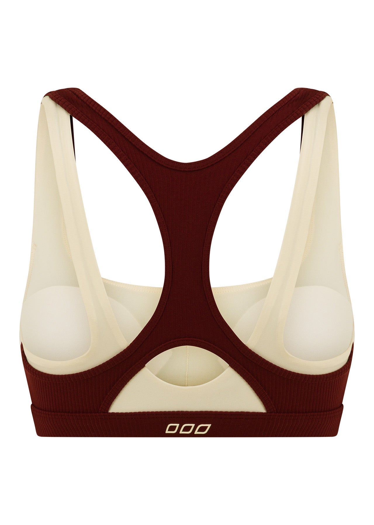 Lorna Jane Peak Energy Layered Sports Bra - Dark Ruby