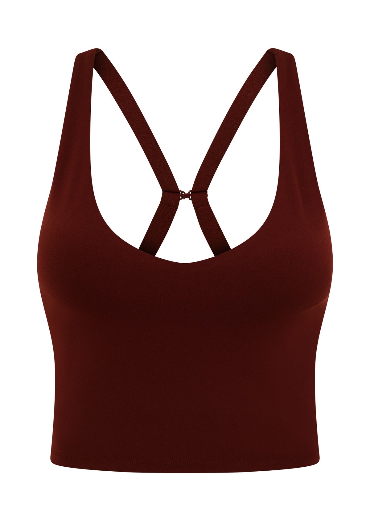 Lorna Jane Move Well Bra Tank Combo - Dark Ruby