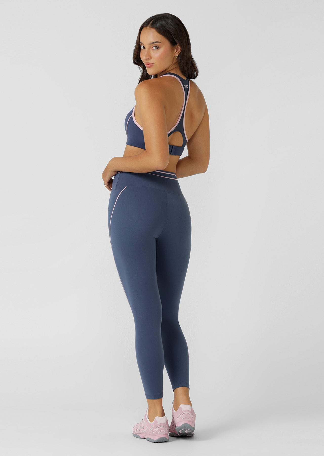 Lorna Jane Advantage Ankle Biter Leggings - Ash Blue