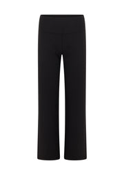 Lorna Jane Ultra Plush Luxe Rib Wide Leg Pants - Black
