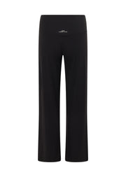 Lorna Jane Ultra Plush Luxe Rib Wide Leg Pants - Black