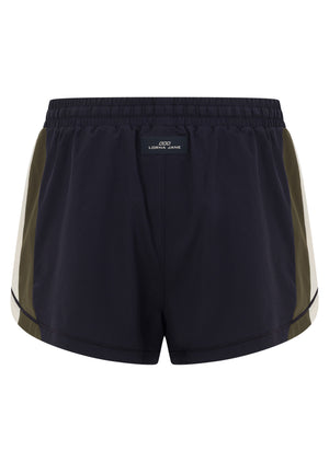 Lorna Jane Shakeout Run Shorts - Midnight Blue