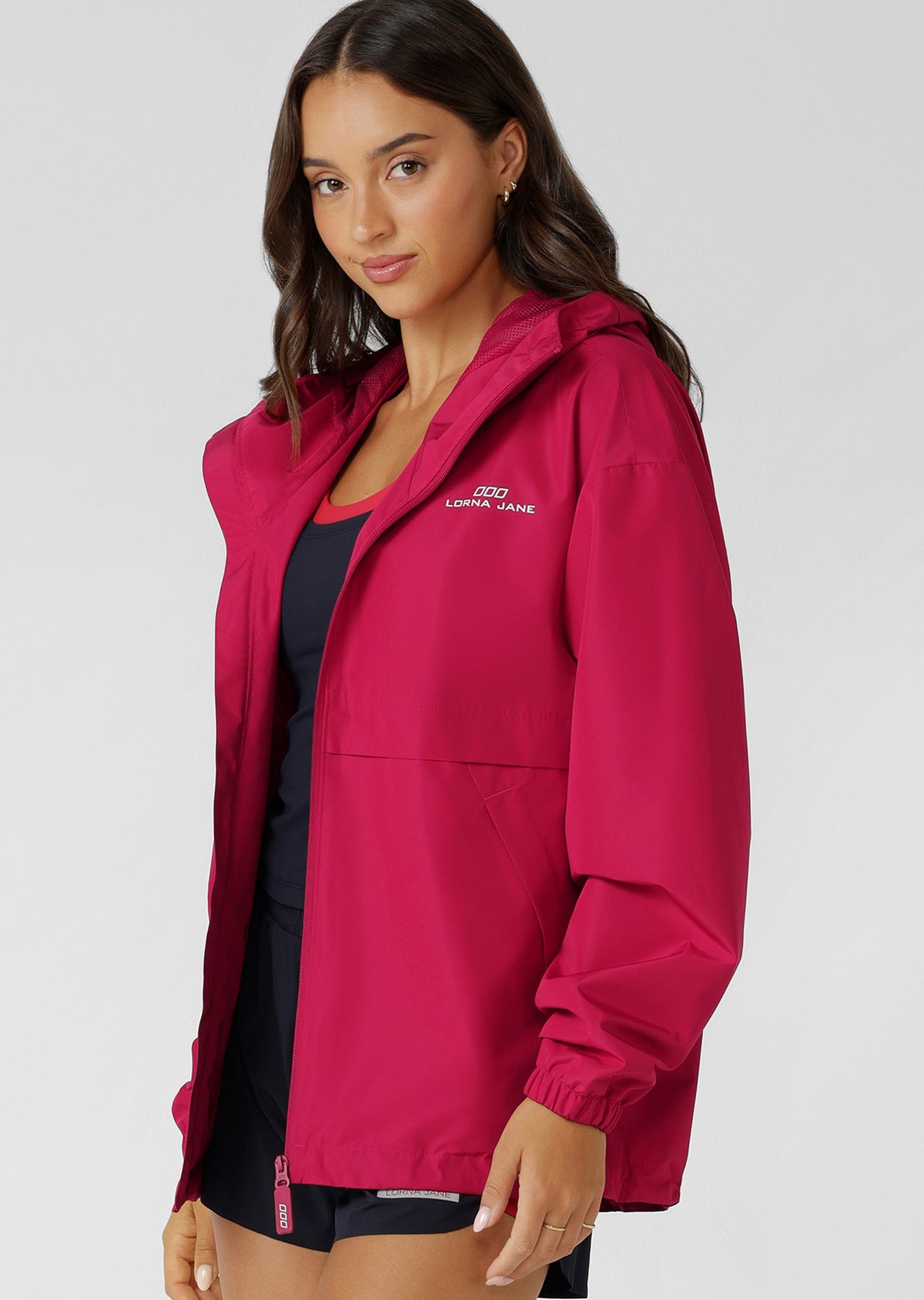 Lorna Jane Foundation Jacket - Raspberry