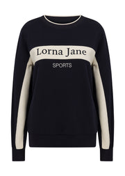 Lorna Jane Heritage Sports Sweat - Midnight Blue