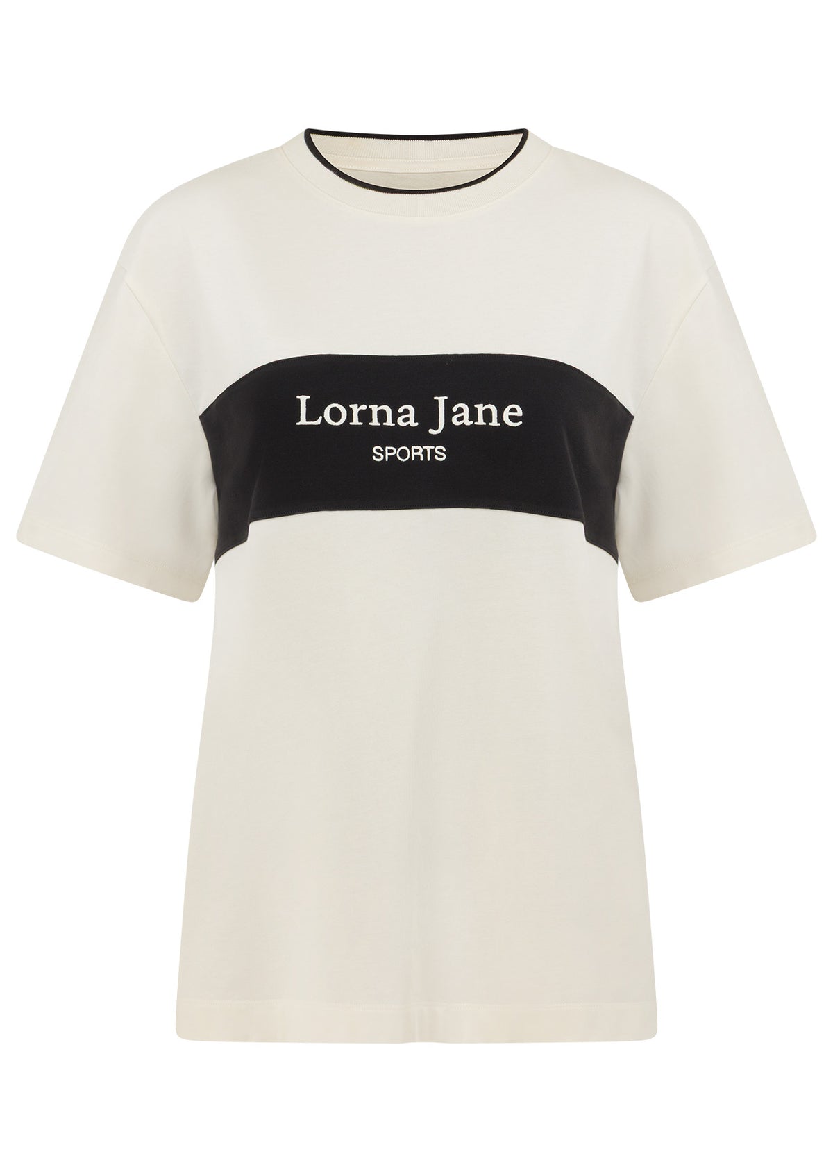 Lorna Jane Heritage Sports T-Shirt - Porcelain