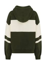 Lorna Jane Clubhouse Panelled Hoodie - Luxury Green