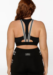 Lorna Jane Swift Heritage Sports Bra - Black