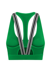 Lorna Jane Swift Heritage Sports Bra - Emerald