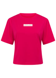 Lorna Jane Electric Energy Tee - Neon Raspberry