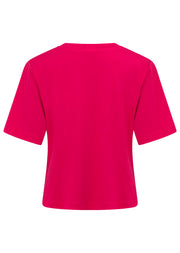 Lorna Jane Electric Energy Tee - Neon Raspberry