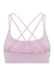 Lorna Jane Limited Edition Lotus Crop Sports Bra - Pale Violet