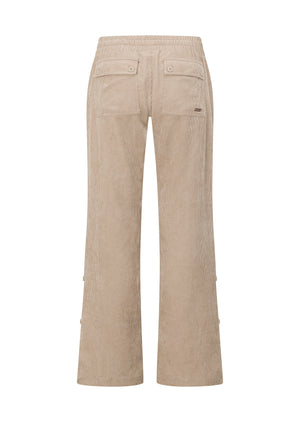 Lorna Jane Limited Edition Cord Flashdance Pants - Light Oxford Tan