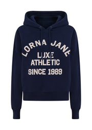 Lorna Jane Limited Edition Lotus Hoodie - French Navy