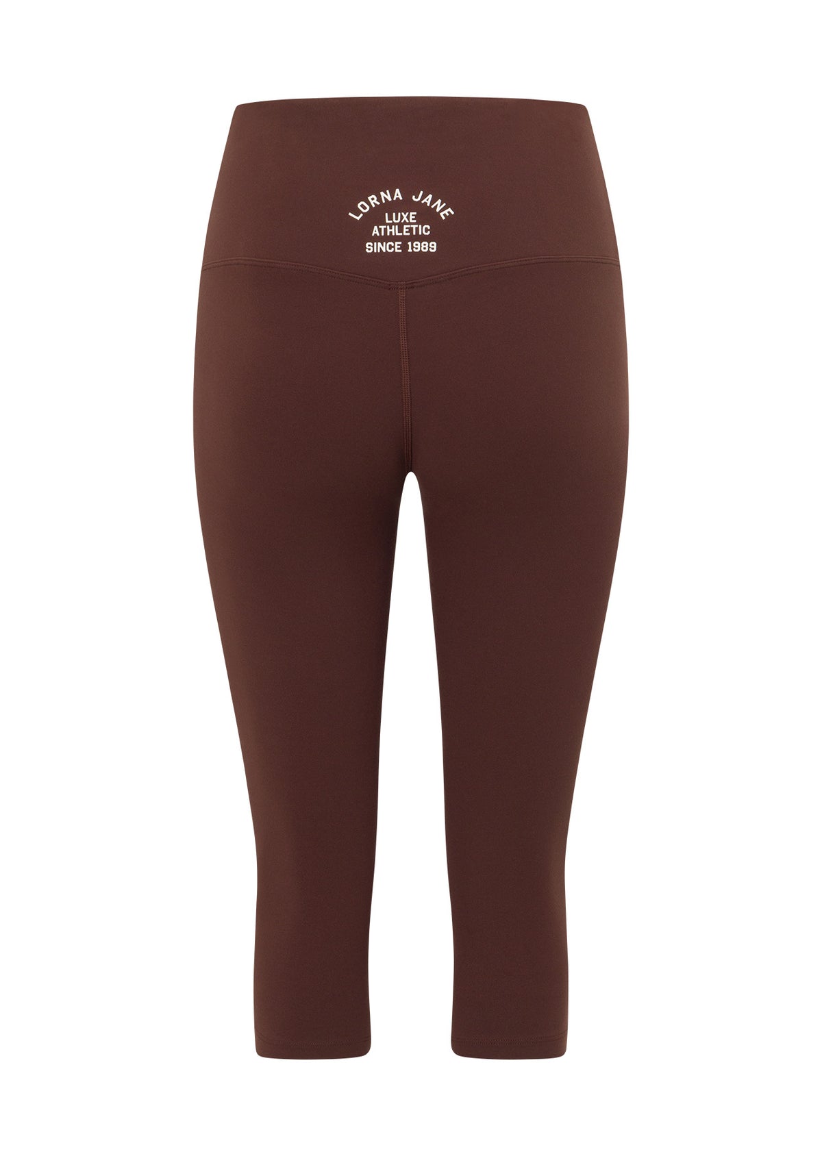Lorna Jane Limited Edition Lotus 3/4 Capri Leggings - Truffle