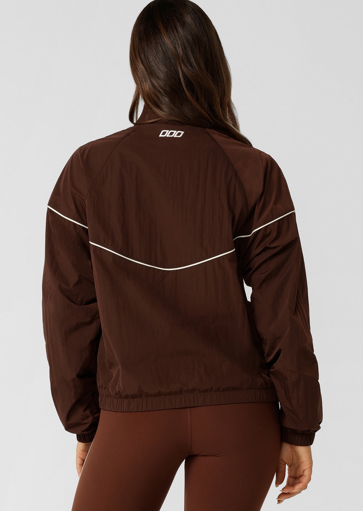 Lorna Jane Heritage Spray Jacket - Truffle