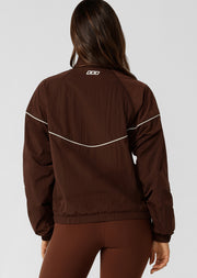 Lorna Jane Heritage Spray Jacket - Truffle