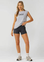 Lorna Jane Made To Move Transdry Tank - Grey Marl