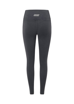 Lorna Jane Fade Out Washed Ankle Biter Leggings - Washed Black