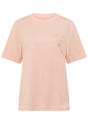 Lorna Jane Never Give Up Relaxed T-Shirt - Ballerina