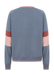 Lorna Jane Iconic Sport Panelled Sweat - Powder Grey