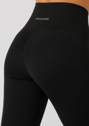 Lorna Jane Sculpt 2 Pocket No Chafe Full Length Leggings - Black