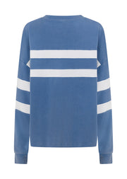 Lorna Jane Campus Oversized Washed Lightweight Sweat - Washed Cosmic Dust