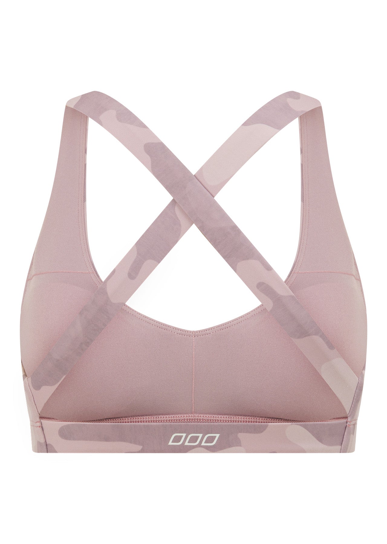 Lorna Jane Cute In Camo Sports Bra - Pink Camo Print