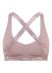 Lorna Jane Cute In Camo Sports Bra - Pink Camo Print