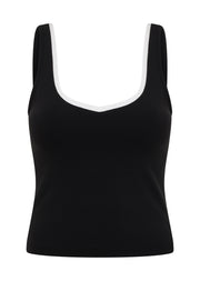 Lorna Jane Sleek Bra Tank Combo - Black