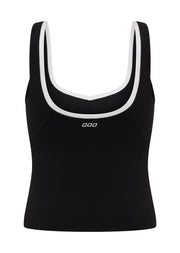 Lorna Jane Sleek Bra Tank Combo - Black