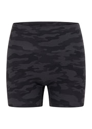 Lorna Jane Cute In Camo 12cm Bike Shorts - Black Camo Print