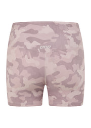 Lorna Jane Cute In Camo 12cm Bike Shorts - Pink Camo Print