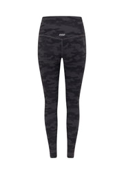 Lorna Jane Camo Ankle Biter Leggings - Black Camo Print