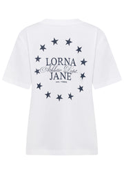 Lorna Jane Sprint Classic Fit T-Shirt - White
