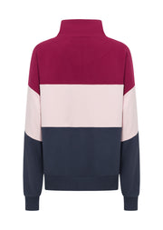 Lorna Jane Sidelines Panelled Quarter Zip Sweat - Multi