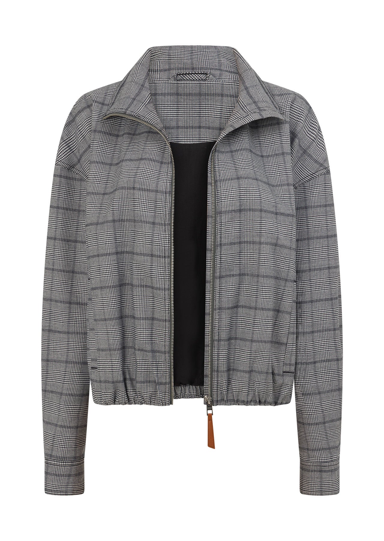 Lorna Jane Studio Jacket - Grey Mini Check
