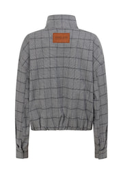Lorna Jane Studio Jacket - Grey Mini Check