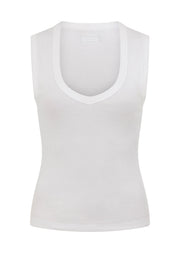 Lorna Jane Define Plunge Neck Tank - White